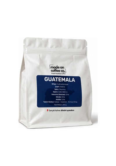Guatemala Huehuetenango Filtre Ve Espresso Kahve 200 Gr %100 Arabica Yıkanmış