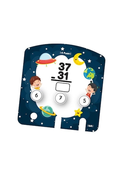 '+5 Yaş Toplama – Çıkarma Öğreten Oyuncak (yükselen Zeka)