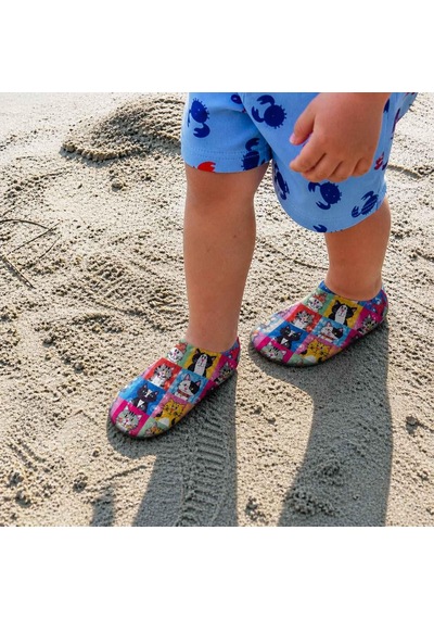 Gripptoes Kaymaz Damla Tabanlı Deniz&havuz Çorabı H1 Çok Renkli