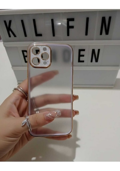 Apple Uyumlu iPhone 12 Pro Max Mika Kılıf Modeli Puslu 2