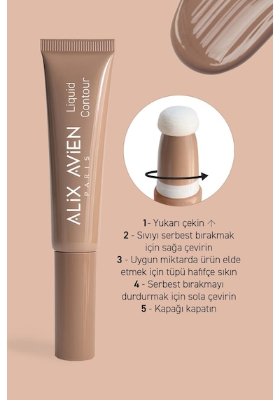 Alix Avien E Vitaminli Nemlendiren Kremsi Likit Kontür 102 Soft Brown