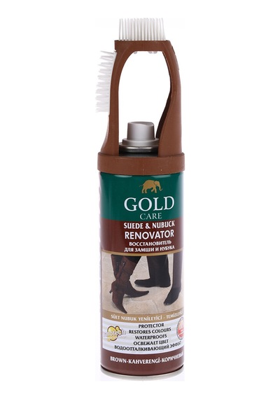 3 Adet Goldcare Ayakkabı Boyası Sprey Nubuk 200 Ml Kahverengi Çok Renkli