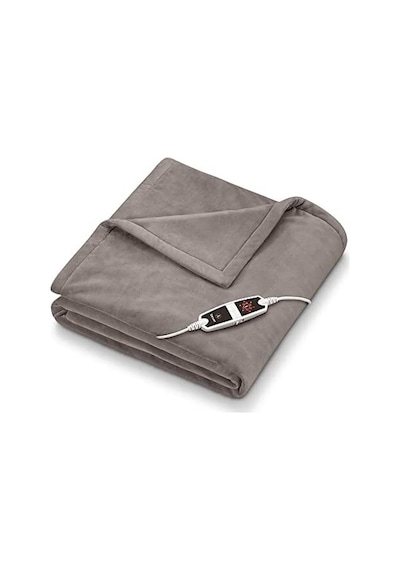 Beurer  HD 150 XXL Cozy bej ısıtmalı battaniye Füme
