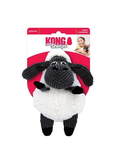 Kong Sherps Kuzu Şeklinde Peluş Köpek Oyuncağı 22 Cm 152-50100.01