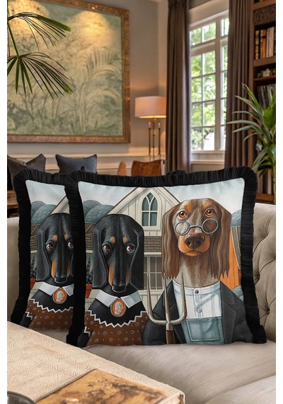 Sanatsal Vintage Lüx Saçaklı Yastık Kılıfı-köpek Figürlü İskandinav Siyah Püsküllü Kırlent Kılıfı Göl Limon Sarısı Sanatsal Vintage Lüx Saçaklı Yastık Kılıfı-köpek Figürlü İskandinav Siyah Püsküllü Kırlent Kılıfı Göl Limon Sarısı