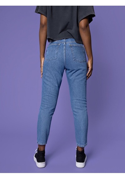 LOFT Mom Regular Fit Kadın Pantolon Lf2032589 Q1.v1 Denim