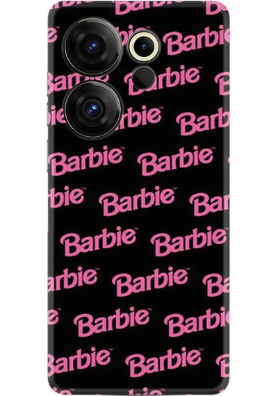 Tecno Camon 20 5g Kılıf Resimli Desenli Baskılı Silikon Barbie 1404