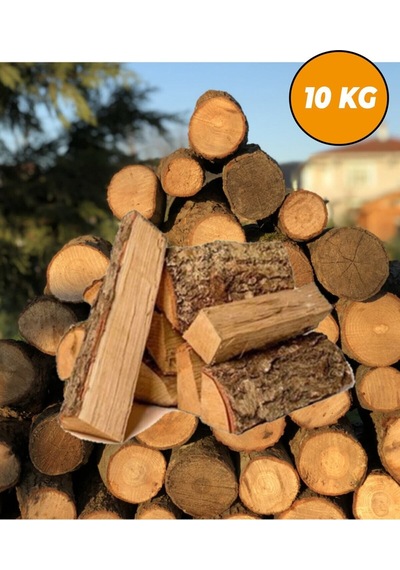 Meşe Odunu Soba Şömine Için Kırılmış 10 Kg Hakiki Meşe Odunu