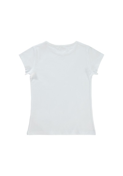 Civil Girls Basic 6-9 Yaş Tişört - Beyaz
