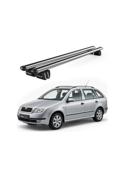 Pençe Skoda Fabia Sw 2000-2007 Uyumlu Gri Ara Atkı 109cm Port Bagaj Tavan Barı