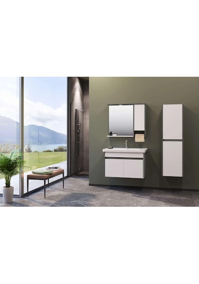 Orka Aydos 65 Cm Mdf Banyo Dolabı Alt Modül Ve Lavabo Çok Renkli Orka Aydos 65 Cm Mdf Banyo Dolabı Alt Modül Ve Lavabo Çok Renkli