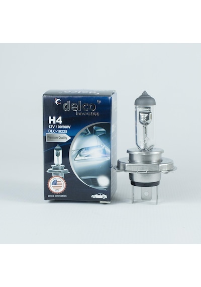Delco U.s.a H4 90/100w Tırnaklı 43t Far Ampulü 12 Volt 10 Adet
