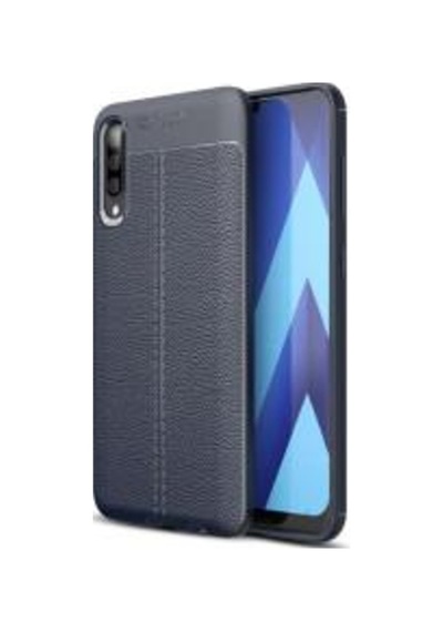 Galaxy M30 Kılıf Zore Niss Deri Desenli Silikon Kılıf