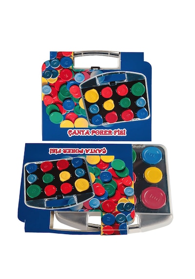 Poker Fişi Çantalı 96 Chip