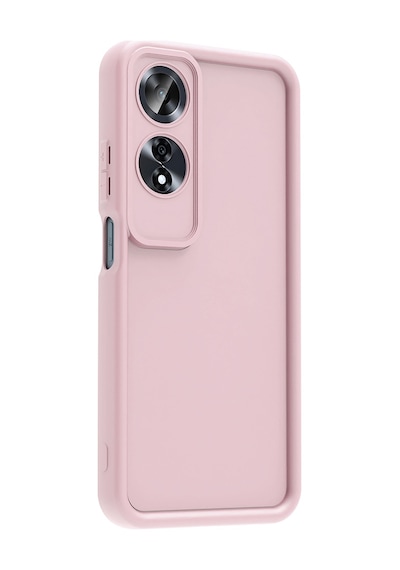 Oppo A60 Kılıf Kamera Korumalı Kalın Silikon Üstün Koruma Pazarplus Pembe