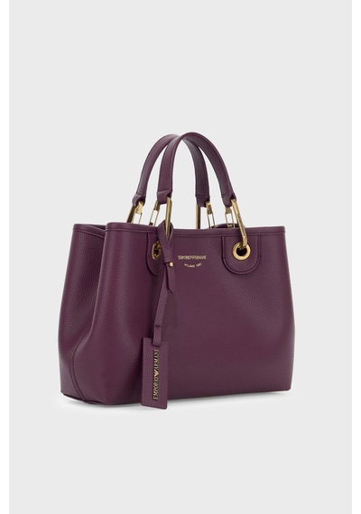 Emporio Armani Logolu Çıkarılabilir Askılı Çanta Kadın Çanta Ew000361 Af12036 Ma149 Mürdüm
