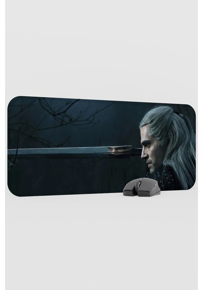 The Witcher 2 V1 70x30 Xl Gaming Kauçuk Kaymaz Taban Mouse Pad Fare Altlığı