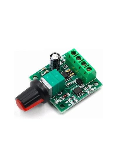 Pwm Dc Motor Hız Kontrol Modülü 1.8v-12v 2a Ayarlanabilir Hız Kontrolcü