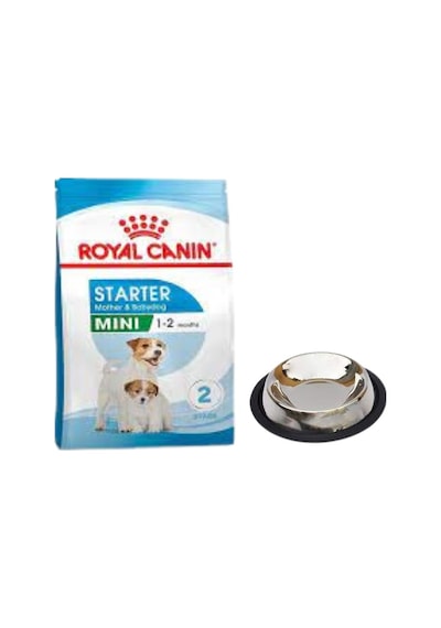 Royal Canin Mini Starter Mother&babydog Köpek Maması 4 Kg, Kaymaz Tabanlı Su Ve Mama Kabı