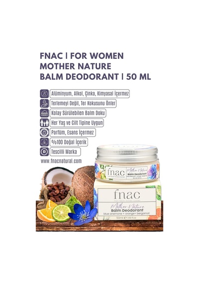 Lexroo %100 Doğal İçerikli Ter Kokusu Önleyici Krem Deodorant Alü