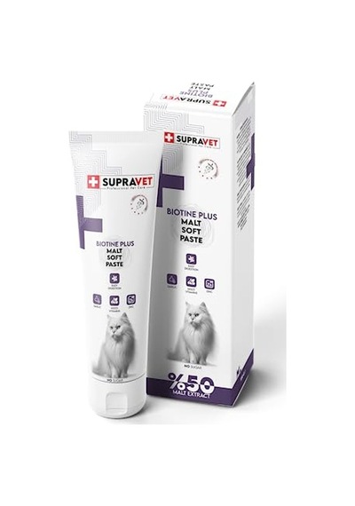 Biotine Plus Kediler İçin Tüy Sağlığı Güçlendirici Malt Paste 100 Gr