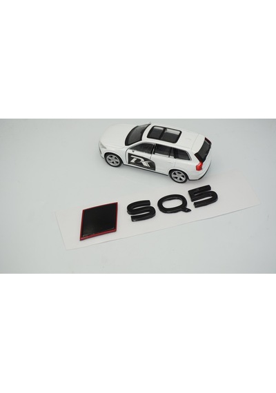 Dk Tuning Sq5 2025+ Bagaj Siyah Yazı Logo Arma Audi İle Uyumlu Bagaj Arma