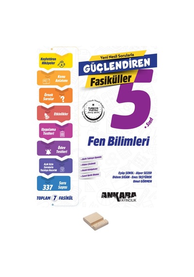 5. Sınıf Güçlendiren Fen Bilimleri Fasiküller Ve Telefon Standı