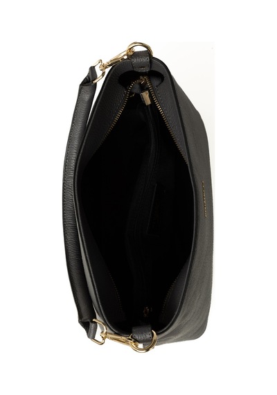 D27 Dark Grey Omuz Çantası Kadın Grazıa Piumelli Milano Bag Gri