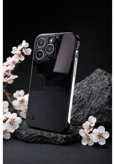 Apple iPhone 13 Pro Max Uyumlu Kamera Korumalı Yanları Açık Sararmaz Sert Mika Şeffaf Kılıf