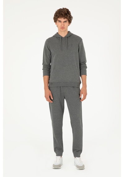 U.s. Polo Assn. Erkek Antrasit Melanj Sweatshirt 50295167-vr081 Antrasit Melanj