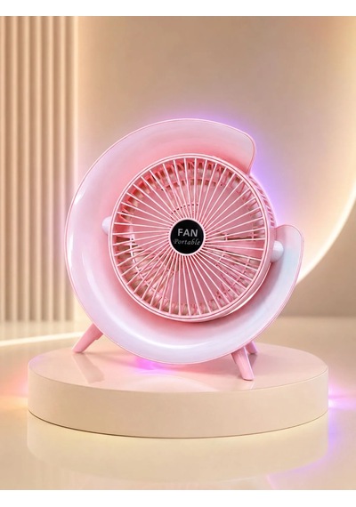 Lm-102 Masa Üstü Fan Pembe