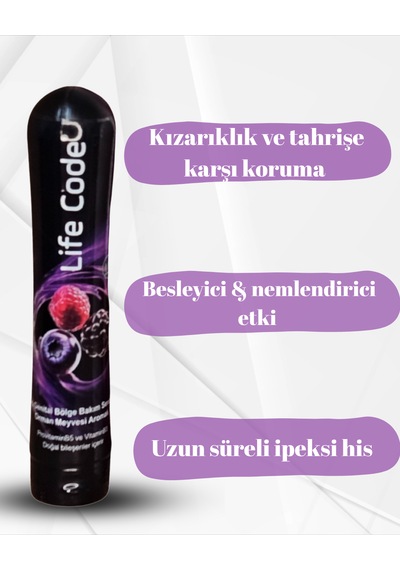 Masaj Jeli Kayganlaştırıcı Orman Meyve Aromalı Su Bazlı Intum Serum Skin Care 125 Ml