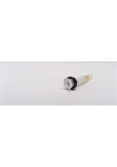 Emas S102NB S Serisi Plastik 230V AC Beyaz 10 mm Sinyal