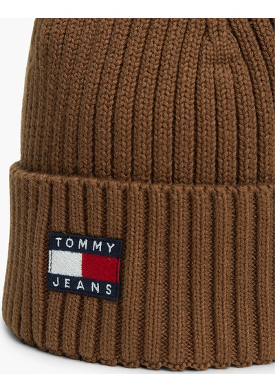 Tommy Hilfiger Erkek Marka Logolu Günlük Kullanıma Uygun Haki Bere Am0am13669 Gwı
