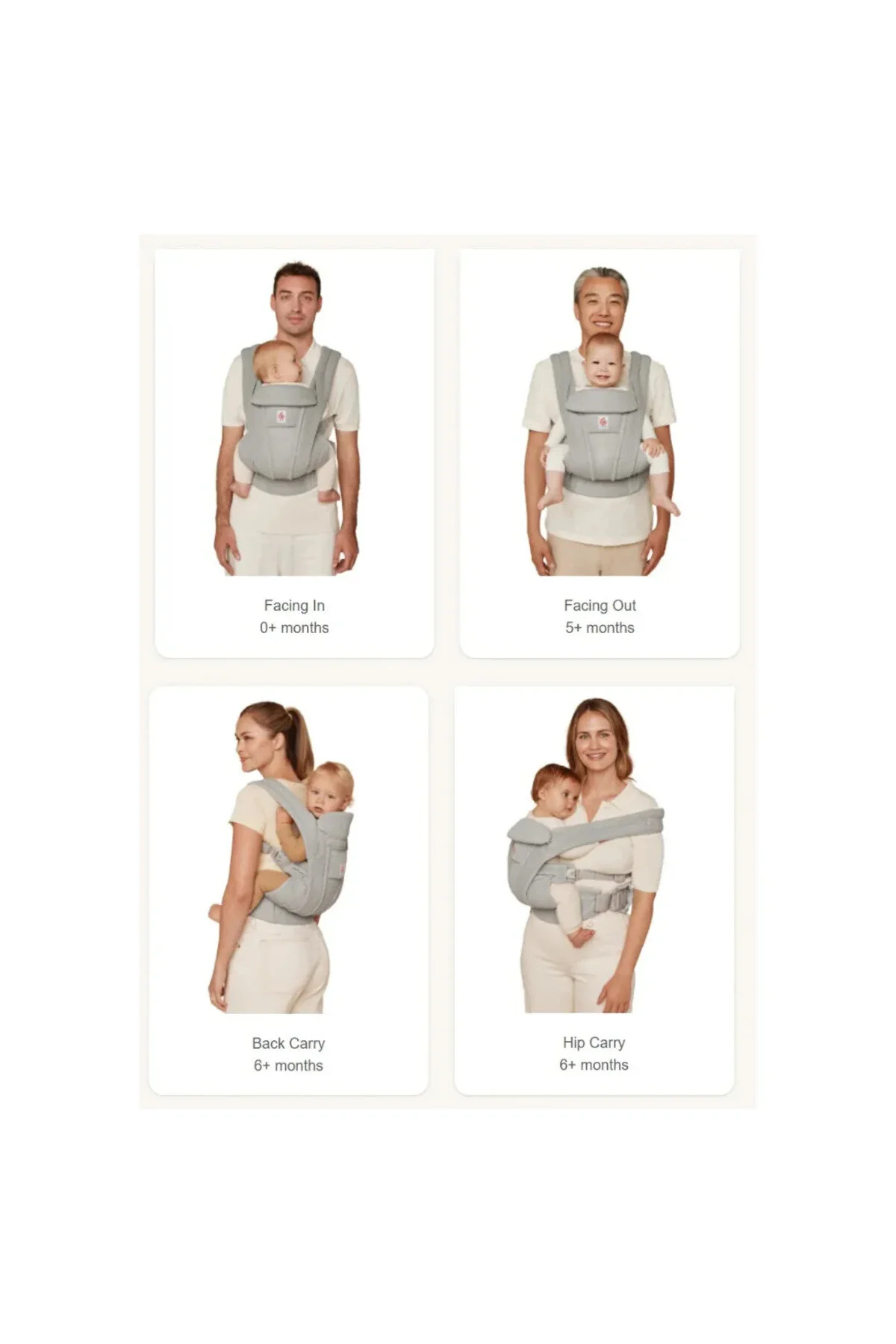 Ergobaby Taşıyıcı | Omni Deluxe Mesh | Soft Olive