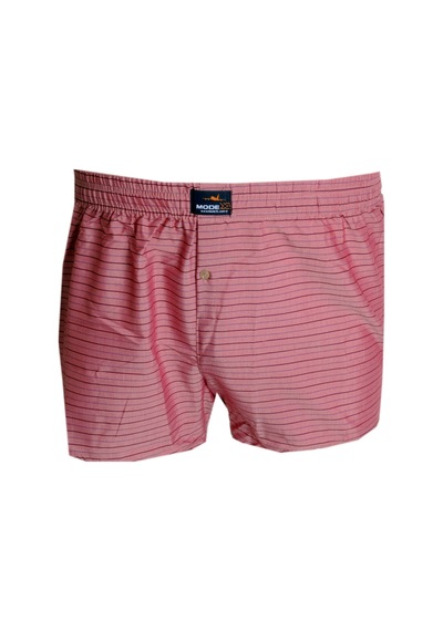 Mode Xl Büyük Beden Erkek Boxer Desenli Poplin 6348 Mürdüm 001
