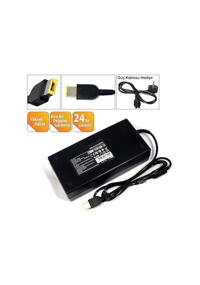 Lenovo Uyumlu Edge 11 Adaptör Şarj Cihazı 20V 4,5A