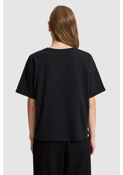 U.s. Polo Assn. Kadın Siyah Tişört Basic 50323545-vr046