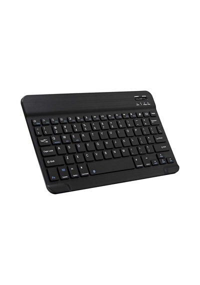 Mini Bluetooth Şarjlı Ve Pilli Slim Rubber Kablosuz Klavye