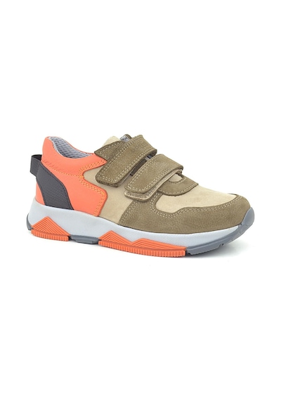 Rakerplus Hakiki Deri Kum Rengi Çocuk Sneakers Spor Ayakkabı