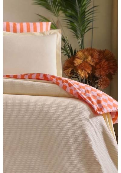 Doqu Home Jungle Muse Lisbon Pike Setı Tek Sarı