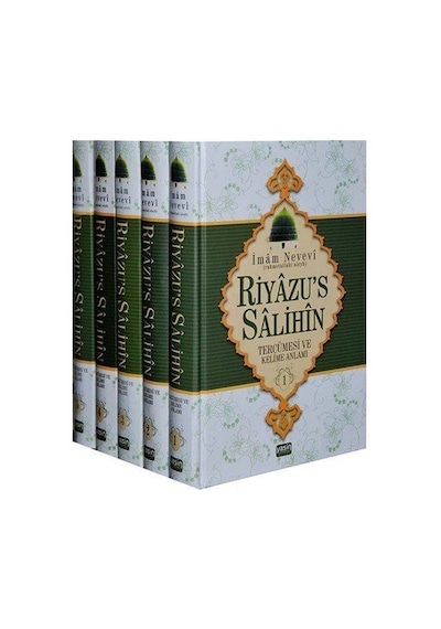 Riyazus Salihin Tercümesi ve Kelime Anlamı (5 Cilt Takım) / İm...