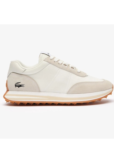 Lacoste L-spin Leather Womens Sneaker Hakiki Deri Kadın Günlük Spor Ayakkabı Krem Krem