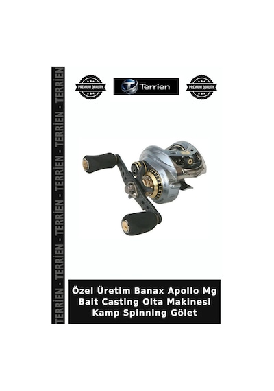Özel Üretim Banax Apollo Mg Bait Casting Olta Makinesi Kamp Spinning Gölet 111hg