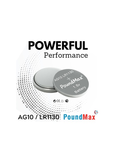 Lexroo 10 X Ag10, Lr54,1,5v Alkalin Düğme Pil
