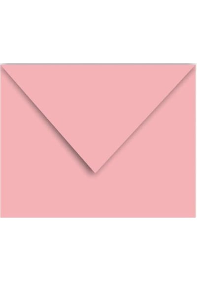 25 Adet Pembe Renkli Küçük Zarf 7x9