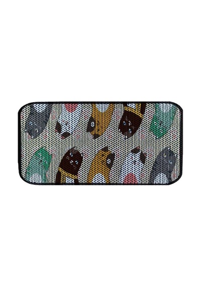 Aktunç Elekli Tuvalet Desenli Önü Kedi Kumu Paspası 60x120 Cm Desen 6