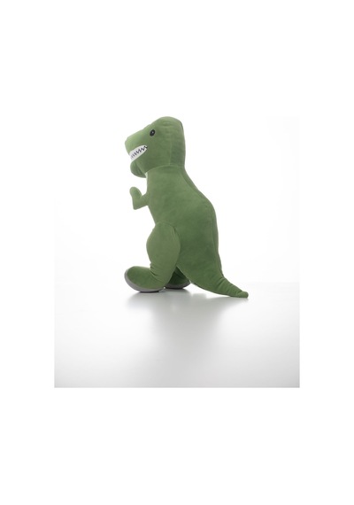 Sevimli Yeşil Dinozor, Tirex Peluş Oyuncak - Yumuşak Ve Eğlenceli Oyun Arkadaşı 40 Cm Yeşil