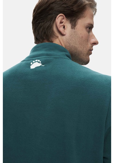Ucla Gremıo Yeşil Polar Nakışlı Standard Fit Erkek Sweatshirt Yeşil