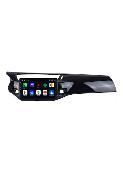Citroen C3 Android Siyah Multimedya 2010-2015 Carplay Android Auto Navigasyon 4gb Ram 32gb 9"